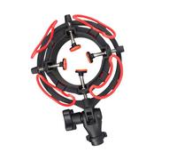 YROHGKPN Supporto ammortizzatore microfono regolabile a 180° per microfono 2035 103 U87 / PCK200 Riduce il rumore e le vibrazioni urti compatibili