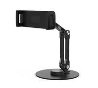 YROHGKPN Tablet RiserBracket Pieghevole Braccio Lungo Braccio Portatile Rack Supporto Morsetto Supporto Antiscivolo Supporto Tablet Regolabile 360° Supporto per Ginocchio Letto