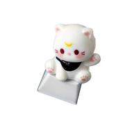 YROHGKPN Tastiere decorative della testa dei gatti del fumetto di Keycap per gli assi delle croci che personalizzano meccanico meccanico