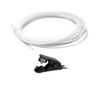 YROHGKPN Tubo in PTFE da 10 m con taglio preciso tubo resistente al calore per laboratorio P1P/P1S Stampante Aggiornamento Tubo Con Clip