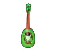 YROHGKPN Ukulele giocoso per bambini, in plastica, tema di frutta, chitarra a 4 corde per apprendimento musicale e interazione familiare, giocattolo divertente per bambini ukulele