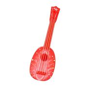 YROHGKPN Ukulele giocoso per bambini, in plastica, tema di frutta, chitarra a 4 corde per apprendimento musicale e interazione familiare, giocattolo divertente per bambini ukulele