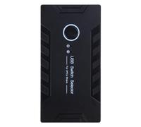 YROHGKPN USB2.0 Switch Selector 4 Porte 2 Computer Switcher Adattatore Hub Per PC Stampanti Scanner Un Tasto Con 2 Cavi E Live Streaming