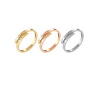 yrozvw Anello personalizzato a spirale per donna, anelli personalizzati con nome regolabili, anello con testo inciso al laser con promessa, regalo per matrimonio/fidanzamento
