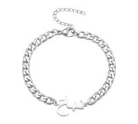 yrozvw Bracciale da uomo in acciaio inossidabile personalizzato con nome Bracciale arabo da uomo personalizzato per uomo/marito/padre/nonno Regalo di compleanno in memoria