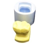 YRQMGSF 6X Ingrandimento Silicone Muffa negativa imulated Denti orali Making Plaster stampi dei Denti per l'insegnamento di Studio