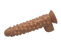 Yrrddxxoo Big C - Dlos con albero curvo e palline da donna, 20,9 cm, colore: Beige