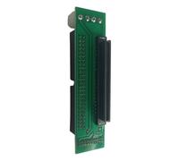 YRREATY Adattatore Compatibile con IDE 50-pin per server Collegamento Nero | Interfaccia SCA a IDE 50-pin, alimentazione 4-pin richiesta, corpo in plastica, colore Nero.