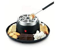 YRREATY Macchina Divertimento Vassoi | Divertimento indoor/ outdoor con vassoi e forchette; 220W, Nero, ABS; design per feste e ritrovi.