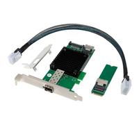 YRREATY Scheda di rete 25G SFP28 per server industriale | Offload stateless /UDP/IP, codifica 64/66, compatibile OpenMPI e MPI, Wake-on-LAN.