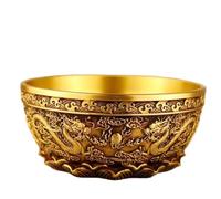 YRthongXy Coppa in rame, Copper cornucopone bowl,feng shui good luck successful craft collection
