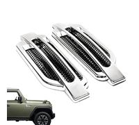 YRTUOP Deflettori Laterali Auto Esterni | 2 Pezzi Fascia Presa Aria Cofano | Decalcomania Decorativa per Applicazione,Accessorio per Veicoli Auto e Camion
