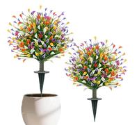 YRTUOP Fiori Artificiali Impermeabile e Resistente ai Raggi UV | Siepi Finte per Esterno, Arredo Casa Per Tavolo, Ingresso, Ufficio, Appartamento, Esterno, Fattoria, Giardino, Terrazza
