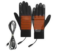 YRTUOP Guanti Riscaldati Uomo | Guanti Elettrici Riscaldati USB Impermeabili,Scaldamani Antiscivolo per Sport Invernali Lavoro sulla Neve Motociclismo Guida Donne