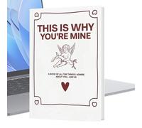 YRTUOP Libro Per Coppie | Taccuino Spesso e Durevole con Design Significativo e Divertente,Quaderno degli Esercizi d'Amore per Coppie - Per Fidanzati Uomo Donna Casa Interno Esterno Matrimonio