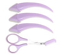 YRTUOP Per Sopracciglia Per Le Donne, Kit Di Rifinitura Sopracciglia 4 Pezzi Antiscivolo, Set Di Strumenti Per La Cura Delle Per Uomini Donne Ragazze Giovani Famiglie Adulti Nonne Madri