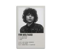YRTWR I WBRRB Finn Wolfhard Poster da parete con disegno di copertina, per camera da letto, film, 30 x 45 cm, senza cornice
