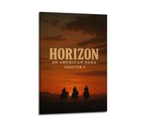 YRTWR I WBRRB Horizon An American Saga - Hoofdstuk 2 poster da parete per camera da letto film 20 x 30 cm con cornice