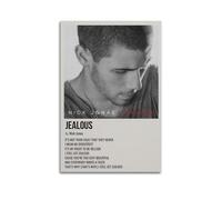 YRTWR I WBRRB Jealous by Nick Jonas, poster artistico da parete per camera da letto, film, 40 x 60 cm, senza cornice