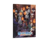 YRTWR I WBRRB Poster artistico da parete con immagine di The Seven Deadly Sins, quattro cavalieri dell'Apocalisse, per camera da letto, film, 30 x 45 cm, con cornice