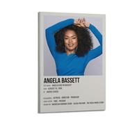 YRTWR I WBRRB Poster da parete con immagine di Angela Bassett, per camera da letto, film, 50 x 75 cm, con cornice