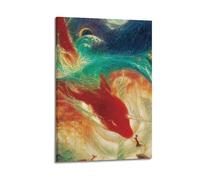 YRTWR I WBRRB Poster da parete con immagine di Big Fish & Begonia1, per camera da letto, film, 30 x 45 cm, con cornice