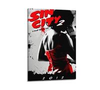 YRTWR I WBRRB Sin City - 2 poster da parete per camera da letto e film, 20 x 30 cm, stile cornice