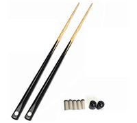 YRU Stecca Da Biliardo, 2 Pezzi Piccola Canna Da Biliardo Corta Per Bambini Fatta A Mano 50cm 68cm 90cm 120cm Stecca Da Biliardo Ideale Per Spazi Ristretti E Giovani(Color:120CM)