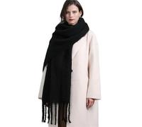 YRUIIA Sciarpa Donna Sciarpa Lunga Lunga Addensata per Le Donne Cashmere Artificiale Invernale Caldo Sciallone A Magazzino Grande （220 * 50 Cm）