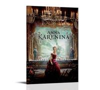 YRWOERHWER Anna Karenina - Poster artistico da parete su tela, arte estetica moderna, decorazione per soggiorno e camera da letto, 20 x 30 cm, con cornice