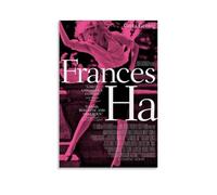 YRWOERHWER Film Frances Ha, poster artistico da parete su tela, arte estetica moderna, decorazione per soggiorno, camera da letto, 50 x 75 cm, senza cornice