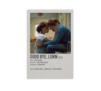 YRWOERHWER Good Bye, Lenin, poster artistico da parete su tela, arte estetica moderna, decorazione per soggiorno, camera da letto, 30 x 45 cm, senza cornice