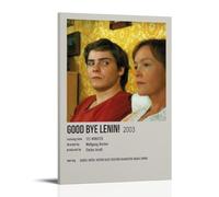 YRWOERHWER Good Bye, Lenin, poster artistico da parete su tela, arte estetica moderna, decorazione per soggiorno, camera da letto, 60 x 90 cm, con cornice