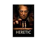 YRWOERHWER Heretic Poster artistico da parete su tela, arte estetica moderna, decorazione per soggiorno, camera da letto, 50 x 75 cm, senza cornice