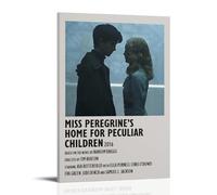 YRWOERHWER Miss Peregrine's Home for Peculiar Children Poster da parete su tela, arte estetica moderna, decorazione per soggiorno, camera da letto, 60 x 90 cm, con cornice