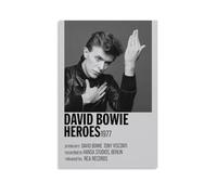 YRWOERHWER Poster artistico da parete con David Bowie, arte estetica moderna, decorazione artistica per soggiorno, camera da letto, 30 x 45 cm, senza cornice