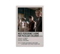 YRWOERHWER Poster da parete su tela, motivo: Miss Peregrine's Home for Peculiar Children (La casa dei bambini particolari), decorazione artistica moderna per soggiorno, camera da letto, 50 x 75 cm