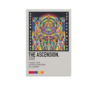 YRWOERHWER The Ascension - Poster artistico da parete su tela, motivo: Sufjan Stevens, arte estetica moderna, decorazione per soggiorno e camera da letto, 20 x 30 cm, senza cornice