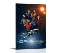 YRWOERHWER The Orville - Poster artistico da parete su tela, arte estetica moderna, decorazione per soggiorno e camera da letto, 20 x 30 cm, con cornice