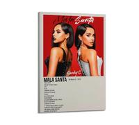 YRWUIERHRUE Becky G - Poster estetico da parete su tela, stile vintage, decorazione per soggiorno e camera da letto, 20 x 30 cm, con cornice
