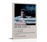 YRWUIERHRUE Poster di Doctor Sleep su tela, decorazione artistica da parete in stile vintage, per soggiorno e camera da letto, 50 x 75 cm, con cornice