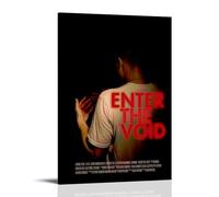 YRWUIERHRUE Stampa artistica da parete su tela, motivo: Enter The Void, 3 poster, decorazione artistica da parete in stile vintage, per soggiorno e camera da letto, 20 x 30 cm, con cornice