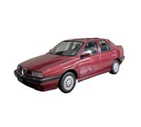 YRXIAO 1:18 Per Alfa Romeo 155 1996 Modello Di Auto Completamente Chiuso Fusione Statica Da Collezione Rosso