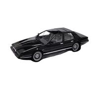 YRXIAO 1:18 Per Aston Martin Lagonda 1986 Sedan Scala Metallo Cast Tema Decorato Modello Auto Nero