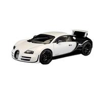 YRXIAO 1:18 Per Bugatti Veyron Modello In Lega Panda Modello Di Auto In Lega Ornamenti In Metallo Fuso Bianco