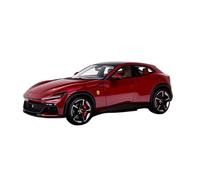YRXIAO 1:18 Per Ferrari Purosangue V12 FUV SUV In Resina Modello Di Auto Da Collezione, Souvenir Su Larga Scala(Red)