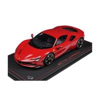 YRXIAO 1 18 Per Ferrari SF90 Stradale Collezione Di Modelli In Resina Per Auto Sportive Ornamenti Per Veicoli Classici(Red)