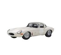 YRXIAO 1:18 Per Jaguar E-TYPE Collezione Di Modelli Auto In Lega Pressofusa Ornamenti In Miniatura Commemorativi In metallo(White)