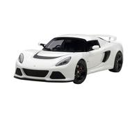 YRXIAO 1:18 Per Lotus Roadster EXIGE S Modello Auto Completo Veicolo In Metallo Arredamento Per Ufficio Per La Decorazione(White)