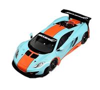 YRXIAO 1:18 Per McLaren MP4-12C Modello In Lega Di Auto Da Collezione Decorazione Statica Esposizione Ornamento(Blue 2)